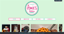 Desktop Screenshot of amiesedibles.com