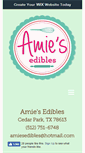 Mobile Screenshot of amiesedibles.com